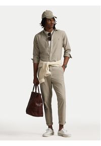 Polo Ralph Lauren Spodnie materiałowe 710958589002 Beżowy Classic Fit. Kolor: beżowy. Materiał: bawełna #4