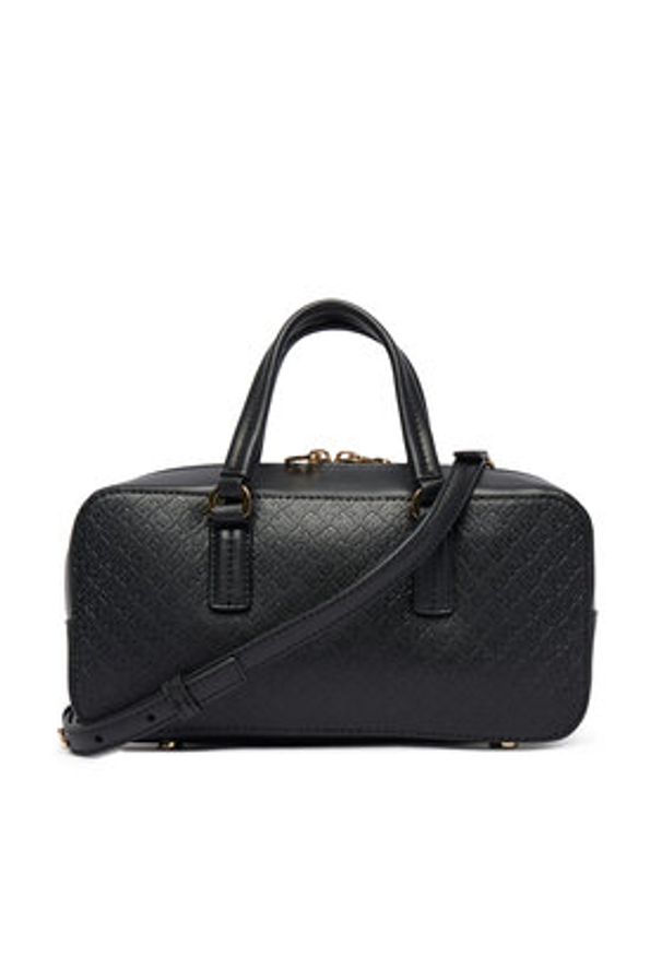 TOMMY HILFIGER - Tommy Hilfiger Torebka Th Daily Crossover Mono AW0AW18415 Czarny. Kolor: czarny. Materiał: skórzane