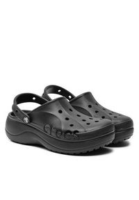 Crocs Klapki Baya Platform Clog 208186-001 Czarny. Kolor: czarny. Obcas: na platformie #3