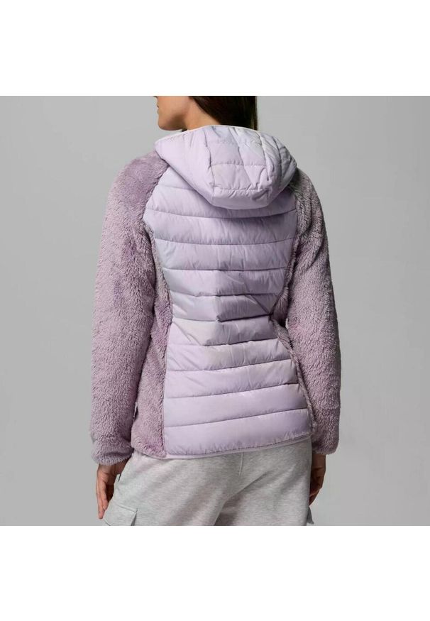 columbia - Kurtka COLUMBIA POWDER LITE II SHERPA HYB Fioletowy. Kolor: fioletowy. Materiał: syntetyk