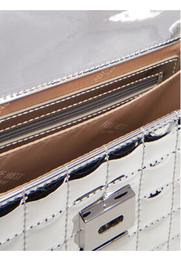 Nine West Torebka EO-Glamercy-Grace-LX10060 Srebrny. Kolor: srebrny