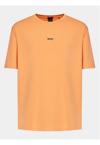 BOSS - Boss T-Shirt Tchup 50473278 Pomarańczowy Relaxed Fit. Kolor: pomarańczowy. Materiał: bawełna #6