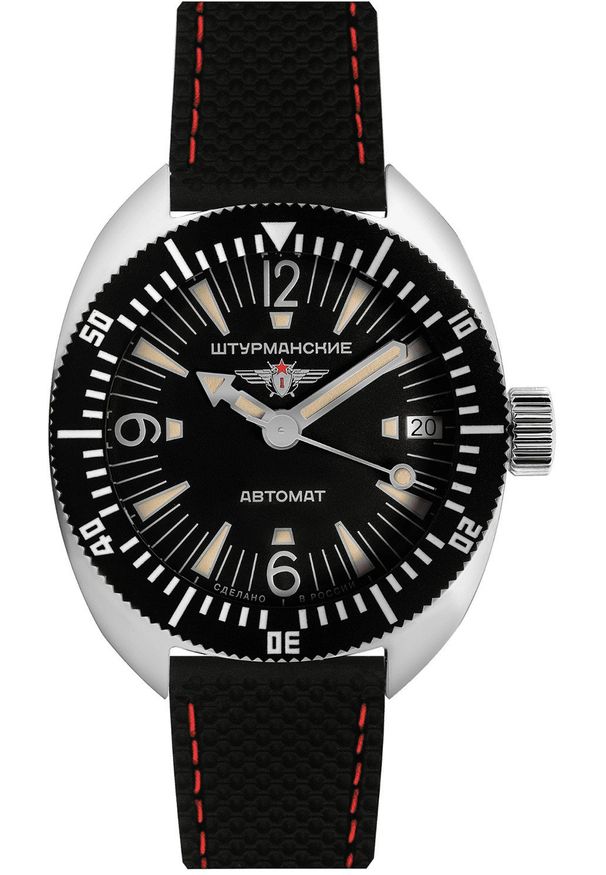 Zegarek męski Sturmanskie 2416-7771500 czarny. Kolor: czarny