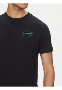 Puma T-Shirt Graphics 3 Circles 684834 Czarny Regular Fit. Kolor: czarny. Materiał: bawełna #4