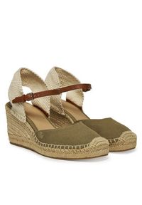 Lauren Ralph Lauren - LAUREN RALPH LAUREN Espadryle Robby 802966885001 Khaki. Kolor: brązowy. Materiał: materiał