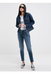 Big-Star - Spodnie jeans damskie Maggie 356. Okazja: na co dzień. Kolor: niebieski. Styl: casual, klasyczny #3