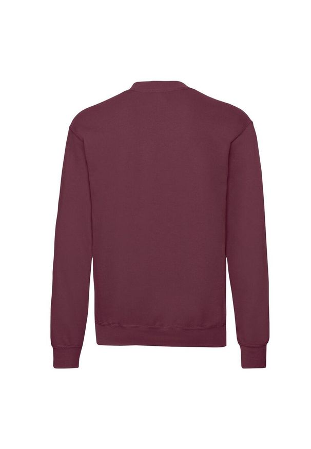 FRUIT OF THE LOOM - Klasyczna Bluza Rozpinana Unisex Dla Dorosłych. Kolor: czerwony, wielokolorowy, brązowy