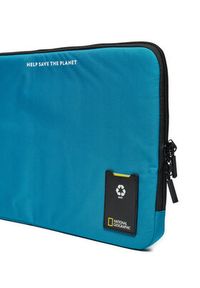 National Geographic Etui na laptopa Ocean N20905.40 Niebieski. Kolor: niebieski. Materiał: materiał #4