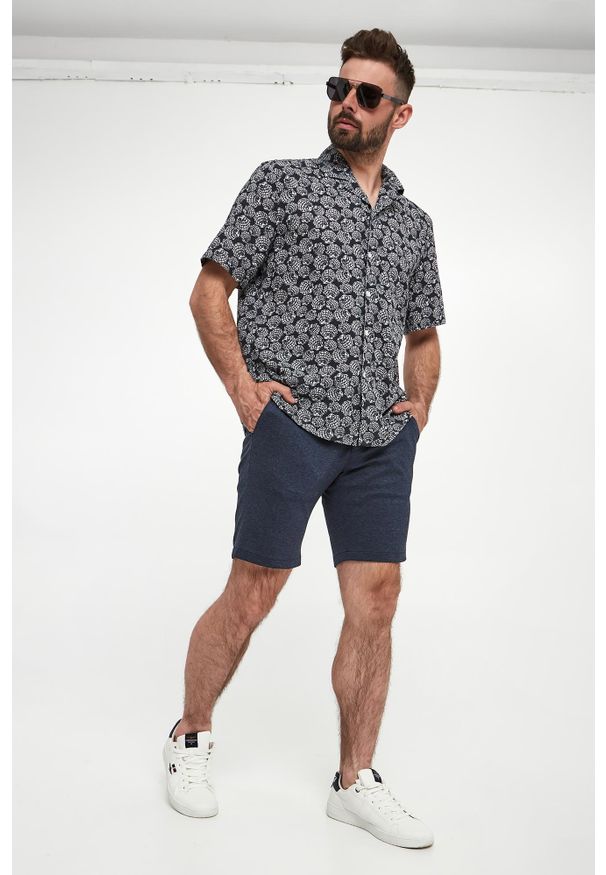 Koszula męska z krótkim rękawem Kawai JOOP!. Długość rękawa: krótki rękaw. Długość: krótkie