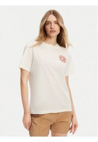 Billabong T-Shirt EBJZT00432-SCS Biały Regular Fit. Kolor: biały. Materiał: bawełna