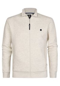 Petrol Industries Bluza M-1050-SWC333 Écru Regular Fit. Materiał: bawełna
