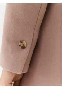 Calvin Klein Płaszcz wełniany Essential K20K206877 Beżowy Regular Fit. Kolor: beżowy. Materiał: wełna #3