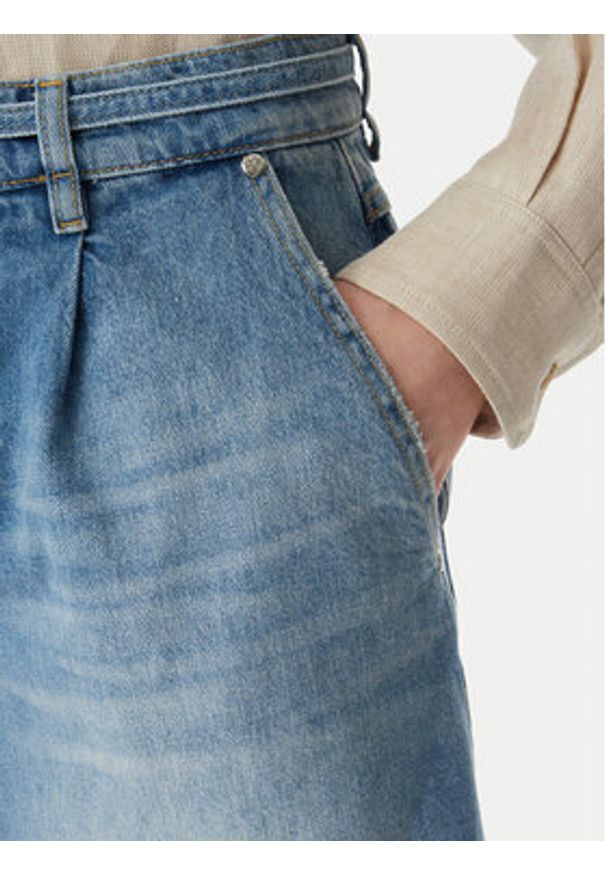JOOP! Jeans Szorty jeansowe Eike 30102876 Niebieski. Kolor: niebieski. Materiał: bawełna