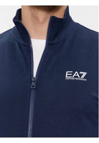 EA7 Emporio Armani Dres 3DPV75 PJ05Z 1554 Granatowy Regular Fit. Kolor: niebieski. Materiał: bawełna #4
