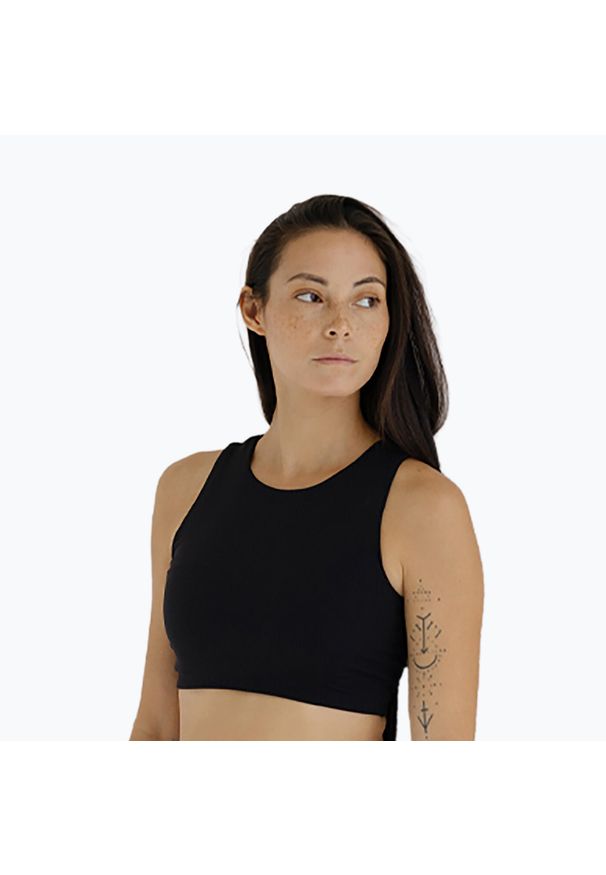 Joy in me - Top Top JOYINME Pulse Ribbed. Kolor: czarny