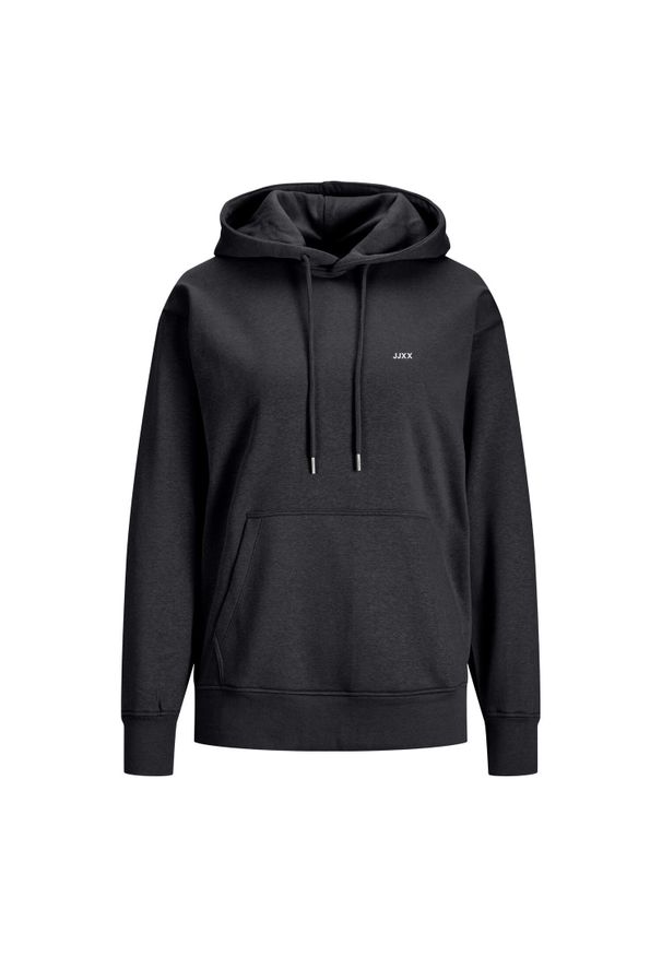 Damska bluza z kapturem JJXX Abbie Rel Every Brush. Typ kołnierza: kaptur. Kolor: czarny. Materiał: polar. Sezon: zima