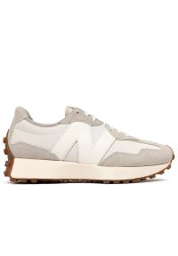 Buty New Balance MS327ASK - szare. Okazja: na co dzień. Kolor: szary. Materiał: guma, syntetyk, zamsz, materiał, skóra. Szerokość cholewki: normalna. Sport: turystyka piesza