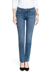 Wrangler - WRANGLER STRAIGHT DAMSKIE SPODNIE JEANSOWE JEANSY DŻINSY #4