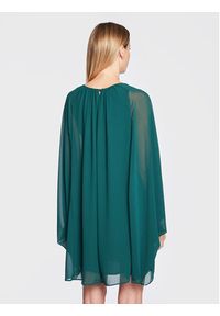 NAF NAF Sukienka koktajlowa Ktoday THNR35 Zielony Relaxed Fit. Kolor: zielony. Materiał: syntetyk. Styl: wizytowy #2