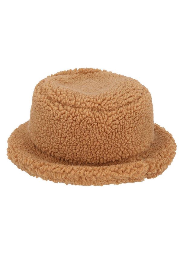 HEAT KEEPER - Kapelusz damski Teddy Wool jeden rozmiar. Kolor: brązowy. Materiał: poliester. Sezon: zima