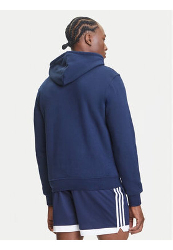 Adidas - adidas Bluza Trefoil Essentials IY4929 Granatowy Regular Fit. Kolor: niebieski. Materiał: syntetyk