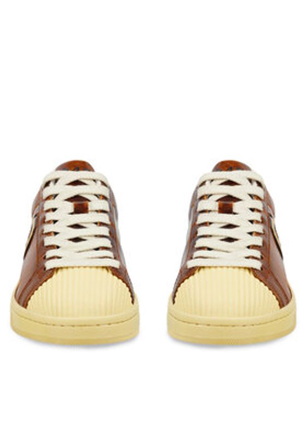 GANT - Gant Sneakersy 31631029 Brązowy. Kolor: brązowy. Materiał: skóra
