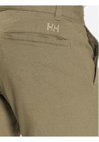 Helly Hansen Chinosy Dock 34274 Brązowy Regular Fit. Kolor: brązowy. Materiał: bawełna #5