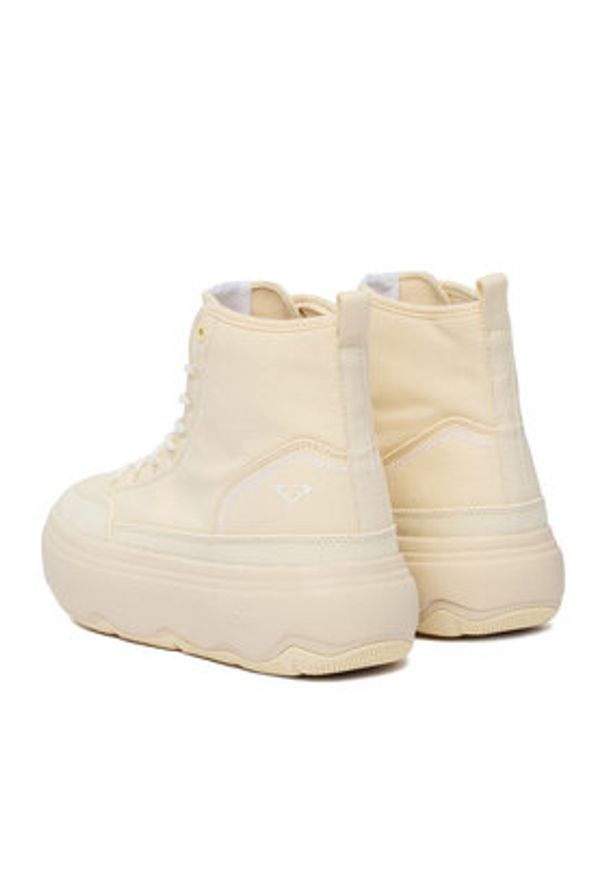 Roxy Sneakersy CEOB-V12-1215 Żółty. Kolor: żółty. Materiał: materiał
