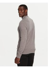 BOSS - Boss Sweter Avac_C 50501762 Szary Regular Fit. Kolor: szary. Materiał: syntetyk, wełna