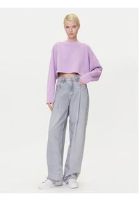 Hugo - HUGO Bluza Derissa_B 50545035 Różowy Relaxed Fit. Kolor: różowy. Materiał: bawełna #4
