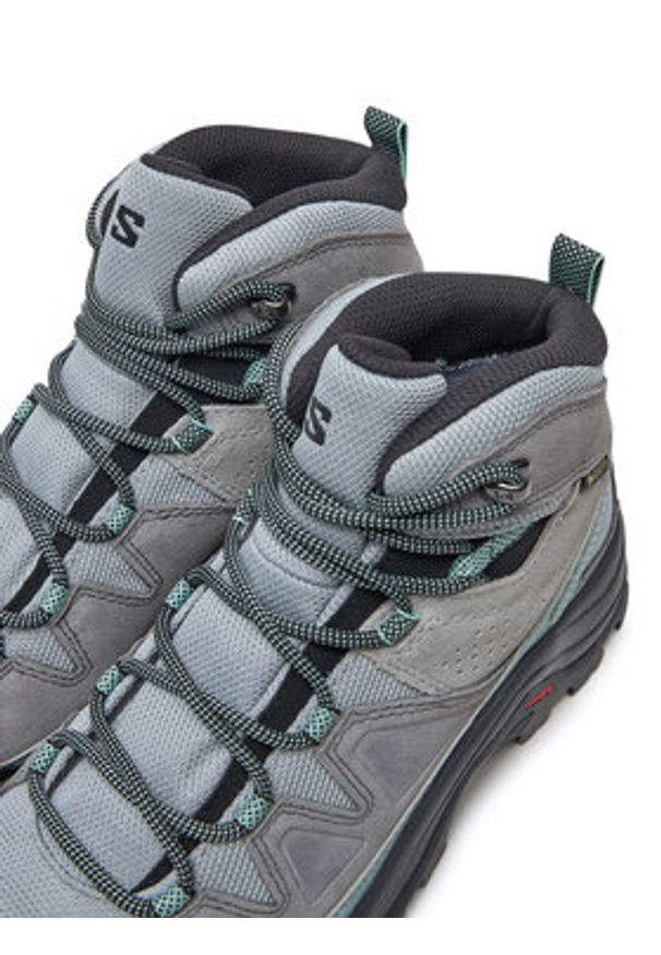 salomon - Salomon Trekkingi Quest Rove Gore-Tex L47181600 Szary. Kolor: szary. Materiał: zamsz, skóra