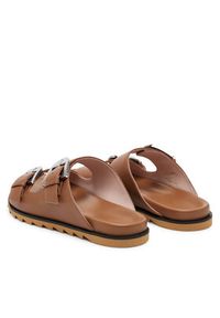 Coccinelle Klapki E4 SOF 17 02 01 Brązowy. Kolor: brązowy. Materiał: skóra #5