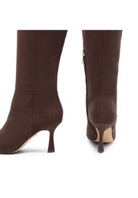 Nine West Kozaki MAIDA ZL23003-2CC Brązowy. Kolor: brązowy. Materiał: materiał #6