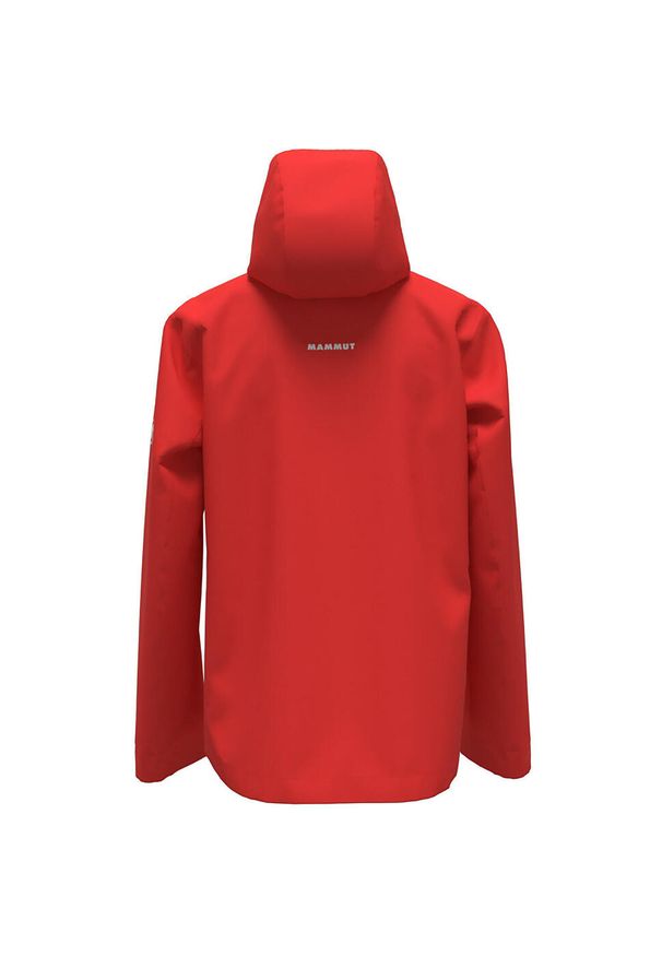 Kurtka z membraną męska Mammut Crater Light HS Hooded Jacket. Kolor: czerwony