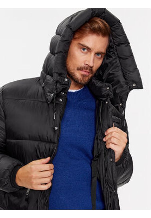 United Colors of Benetton - United Colors Of Benetton Kurtka zimowa 2NIWUN040 Czarny Regular Fit. Kolor: czarny. Materiał: syntetyk. Sezon: zima