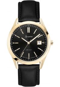 Zegarek Acappella Zegarek męski Accurist 74012 czarny. Kolor: czarny #1