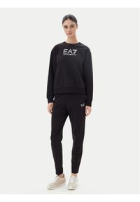 EA7 Emporio Armani Dres 7W000115 AF13135 UC001 Czarny Regular Fit. Kolor: czarny. Materiał: bawełna