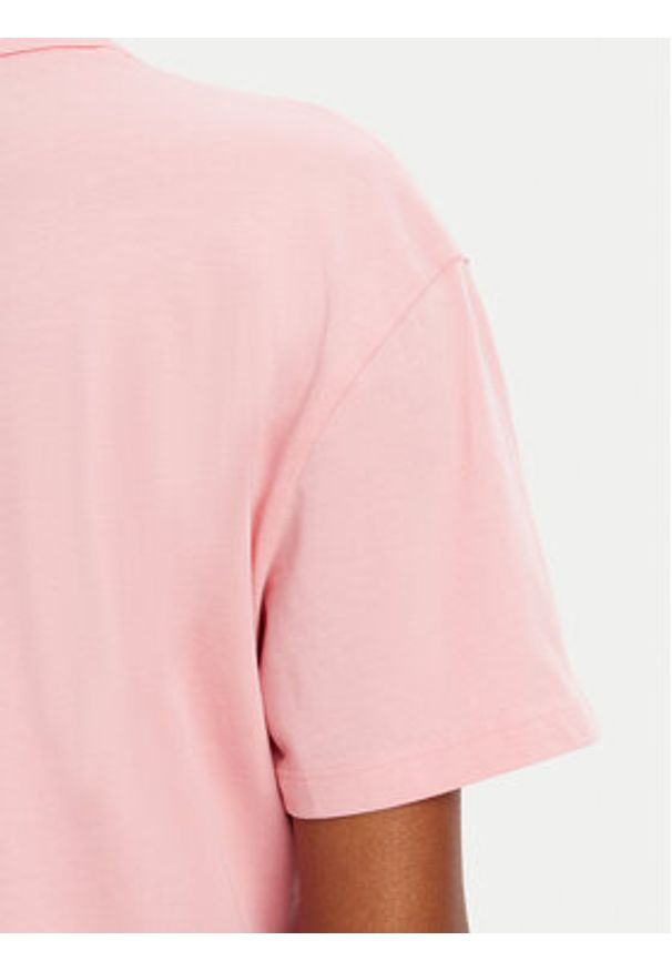 Hugo - HUGO T-Shirt Damacia_5 50544868 Różowy Regular Fit. Kolor: różowy. Materiał: bawełna