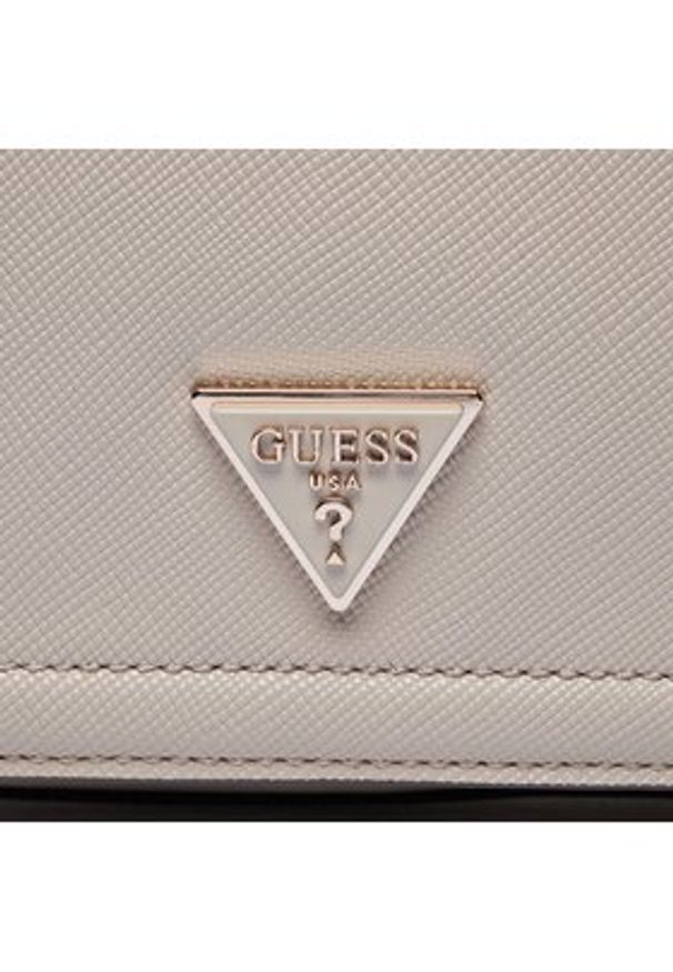 Guess Torebka Noelle (ZG) HWZG78 79210 Szary. Kolor: szary. Materiał: skórzane
