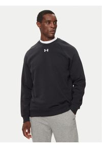 Under Armour Bluza Rival 1379755 Czarny Regular Fit. Kolor: czarny. Materiał: bawełna #1