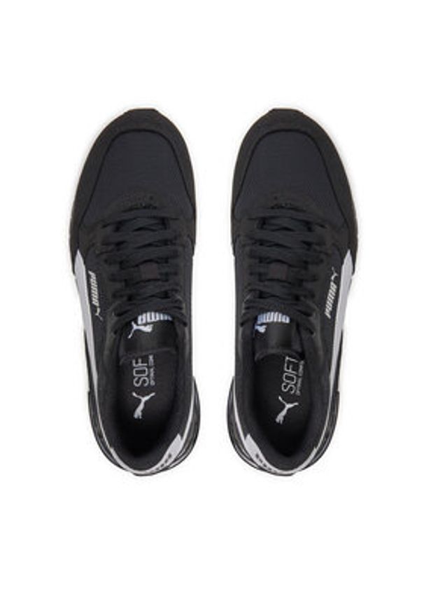 Puma Sneakersy ST Runner v4 Mesh Jr 399876 01 Czarny. Kolor: czarny. Materiał: skóra, zamsz