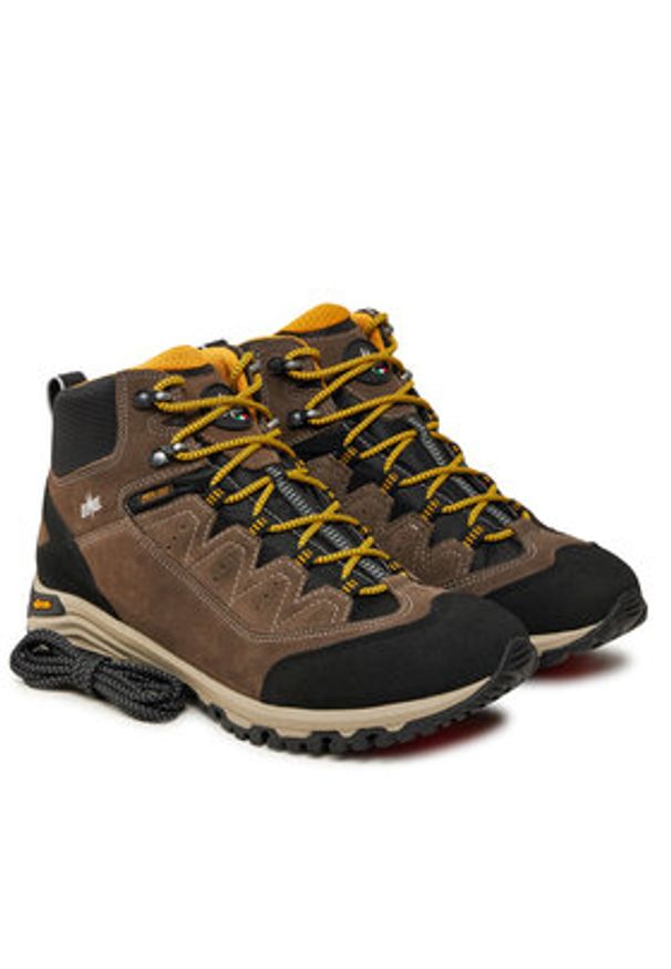 LOMER - Lomer Trekkingi Sella High Mtx Suede 30047/A Szary. Kolor: szary. Materiał: zamsz, skóra. Sport: turystyka piesza