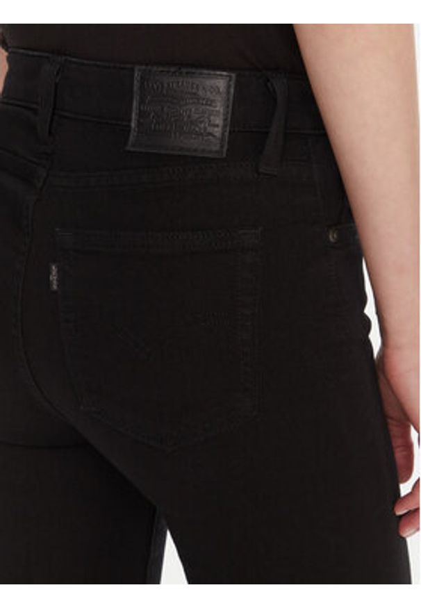 Levi's® Jeansy 721™ 18882-0762 Czarny Skinny Fit. Kolor: czarny