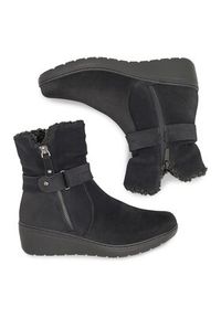 Clara Barson Botki WS6093-13 Czarny. Kolor: czarny. Materiał: syntetyk #5