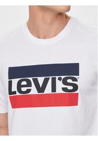 Levi's® T-Shirt Sportswear Logo Graphic 39636-0000 Biały Regular Fit. Kolor: biały. Materiał: bawełna