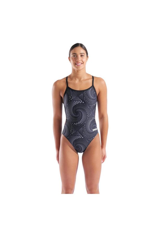 Strój Kąpielowy Damski Arena Firefloswimsuit Challenge. Kolor: czarny. Materiał: materiał