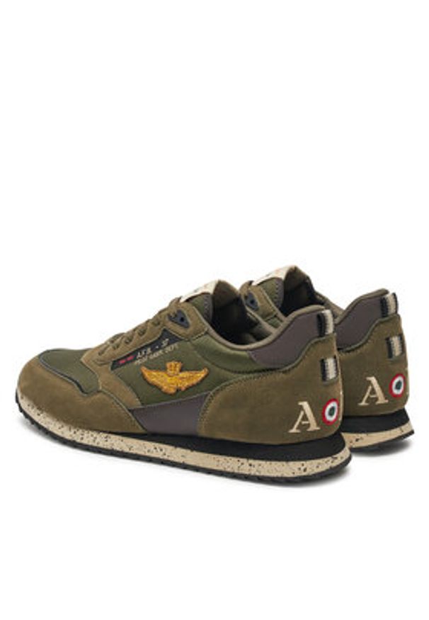 Aeronautica Militare Sneakersy 242SC288CT3379 Brązowy. Kolor: brązowy. Materiał: materiał