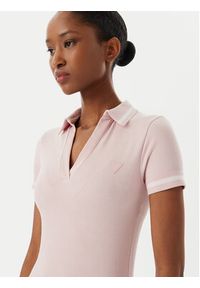 Guess Sukienka codzienna V6RK02 Z4692 Różowy Regular Fit. Okazja: na co dzień. Kolor: różowy. Materiał: syntetyk. Typ sukienki: proste. Styl: casual #4