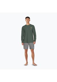 Longsleeve męski Nike Luxe Letter Hydroguard. Kolor: zielony. Długość rękawa: długi rękaw