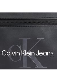 Calvin Klein Jeans Saszetka Monogram Soft Sq Camerabag18 K50K511826 Czarny. Kolor: czarny. Materiał: skóra #2